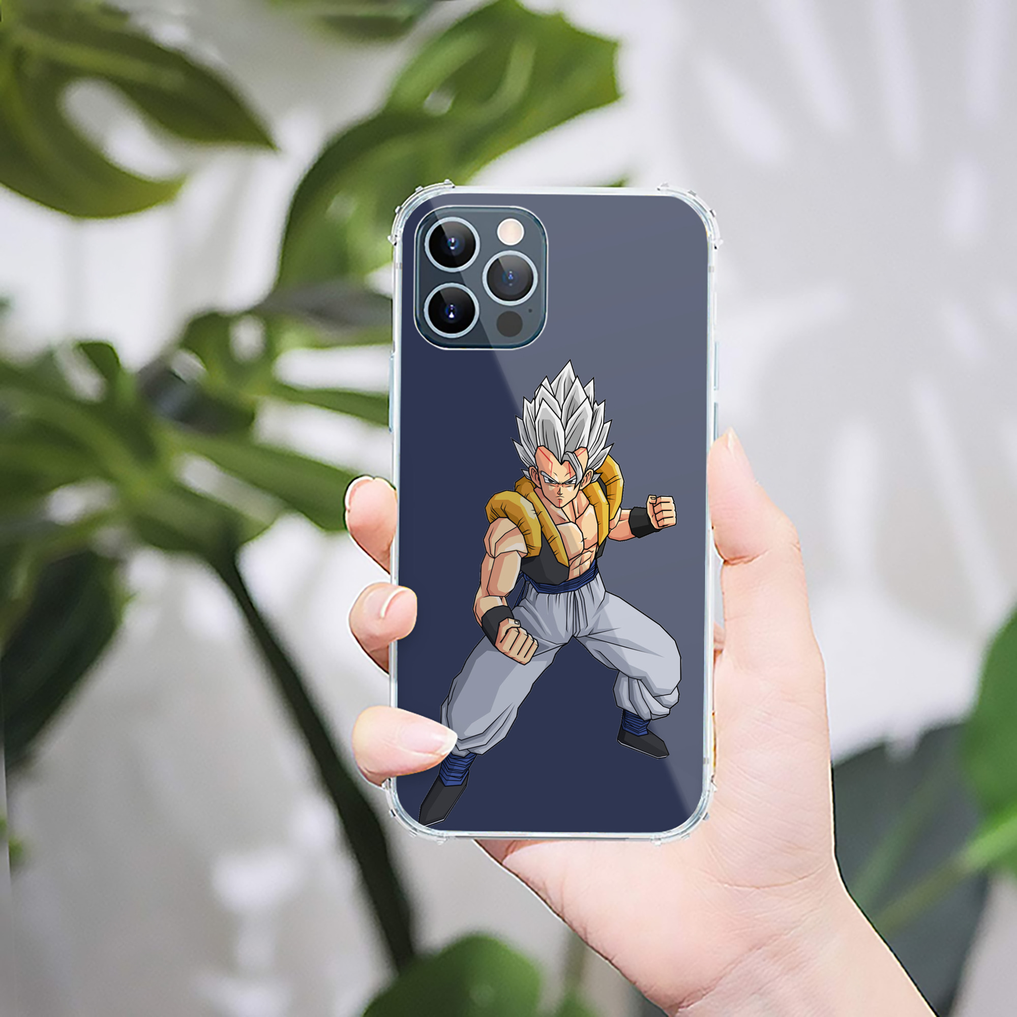 （画像用） ドラゴンボール ベジータ四世（Bejīta Yonsei）DRAGON BALL Vegeta IV 【iPhone 12シリーズ対応】透明スマホケース（クリアソフトケース）